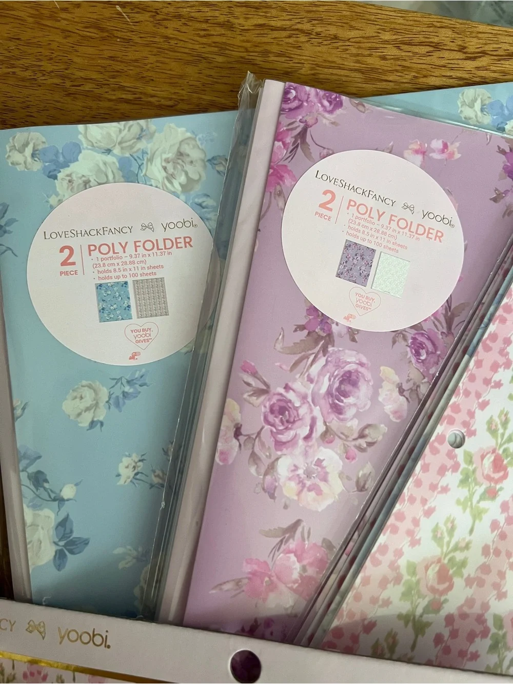 LoveShackFancy Yoobi Target Pink Stationery Set